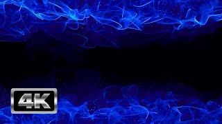 Blue Fire Screensaver v2 – 1 Hour Relaxing Animated Background 4K