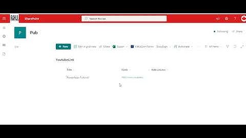 How to Embed YouTube Videos in PowerApps