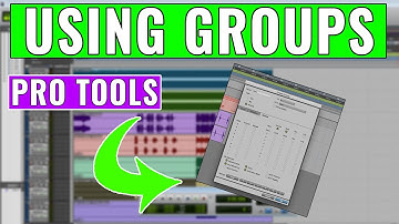 How to use Groups in Pro Tools -- OBEDIA com Avid Pro Tools Training