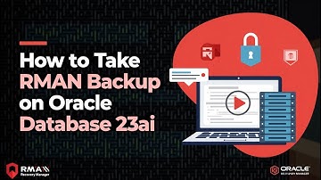 How to Take RMAN Backup on Oracle Database 23ai || Step by  step guide for RMAN Backup