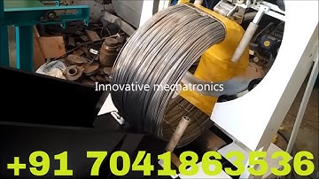 g i wire wrapping machine/steel coil stretch wrapping machine