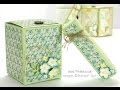 2 boxes from one sheet of Cardstock Tutorial