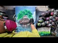 Castle in the Sky - SPRAY PAINT ART BY Skech