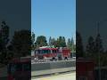 LAFD Engine 112 Returning after Mega Training