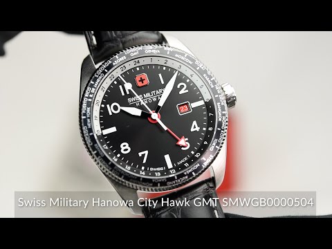 Swiss Military Hanowa City Hawk GMT SMWGB0000504 - YouTube