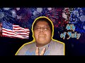 Watching 4th of July fireworks at my house