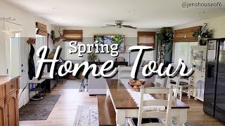 Spring Home Tour | 1200 sq ft Tiny Home Tour #hometour #springhomedecor #1200sqft #smallspaceliving