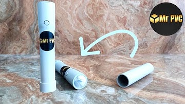 DIY Powerful but Tiny Flashlight Using PVC Pipe and Power LED