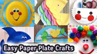 Easy Paper Plate Crafts\/ Crafts using paper plate \/paper plate crafts