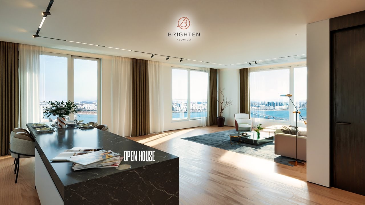 《브라이튼 여의도》 42평형 로얄세대 마지막 회사보유분 오픈 ! 파노라마 한강뷰, 역대급 63빌딩 시티뷰 brighten yeouido 서울시 영등포구 여의도동 신축 아파트
