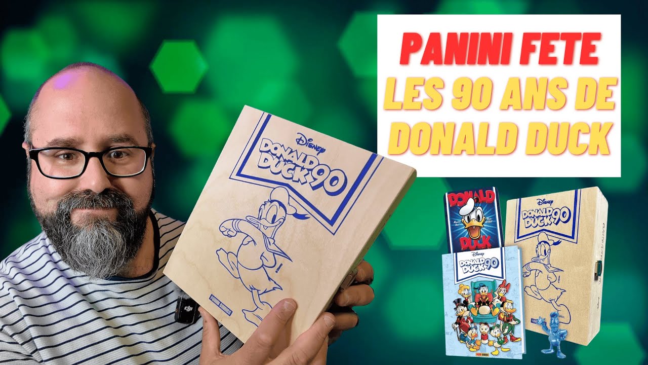 Panini celebrates Donald Duck's 90th anniversary - YouTube