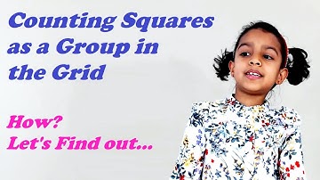 Counting 10X10 Grid Squares as a Group using Addition and Subtraction | Mind Maths |Cool Math Trick|