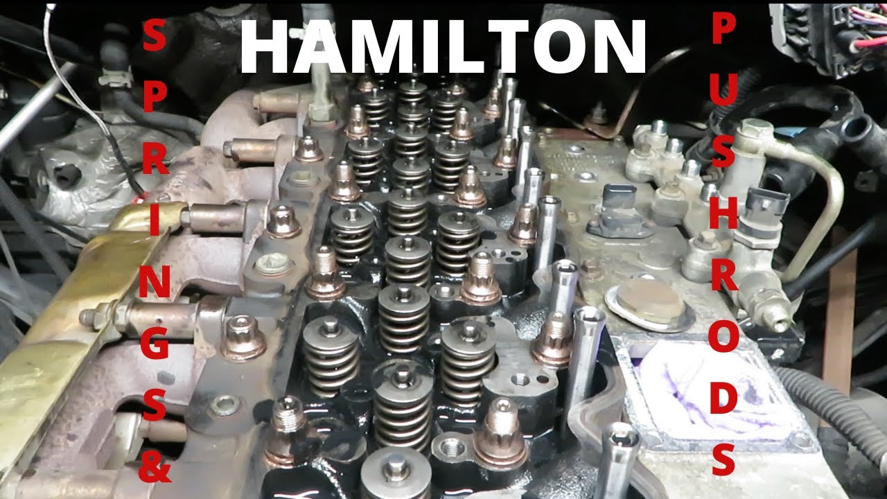 INSTALLED HAMILTON SPRINGS AND PUSHRODS IN MY CUMMINS!!! YouTube