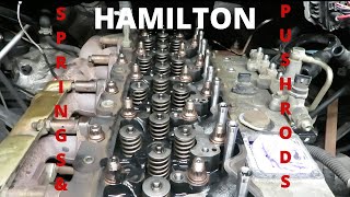 INSTALLED HAMILTON SPRINGS AND PUSHRODS IN MY CUMMINS!!!