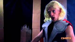Iron Man, Thor & Captain America Fight from The Avengers Homemade Shot for Shot