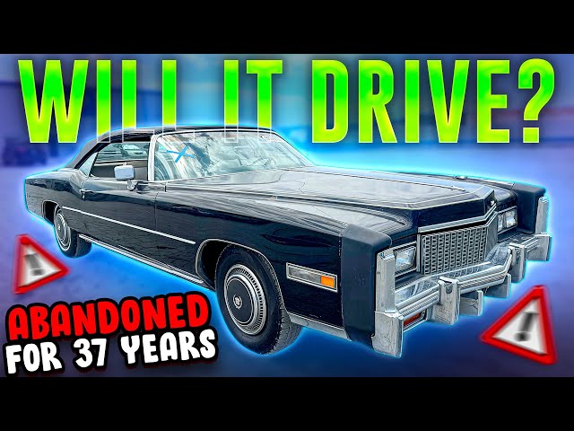 I Bought a 1976 Cadillac Eldorado for $4300 Abandoned for 37 Years