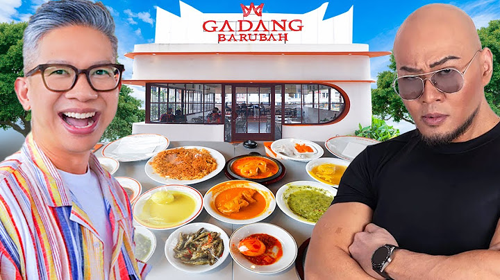 NYOBA MAKAN DI RESTORAN PADANG DEDDY CORBUZIER!! GADANG BARUBAH!!