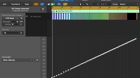 Learn Step Input skills EDM KICK ROLLS Step Input Recording in Logic Pro X Tutorial 1
