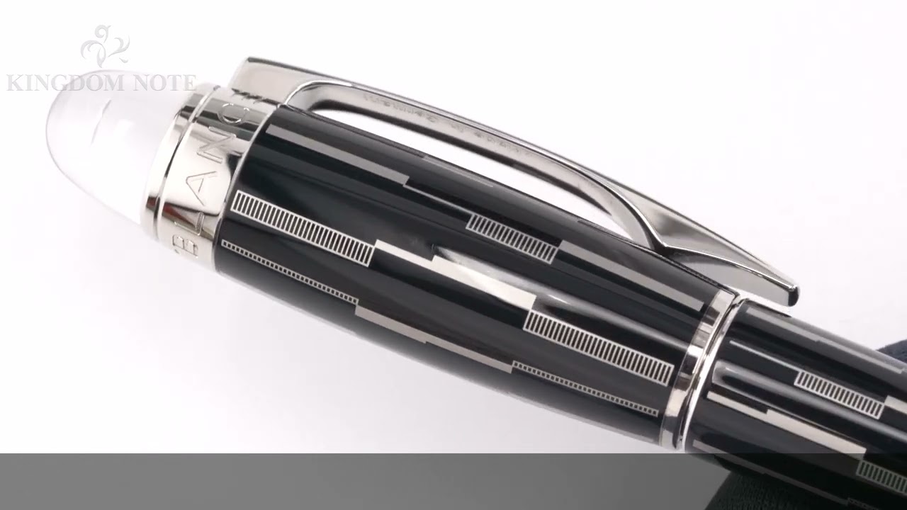 モンブラン スターウォーカー ブラックミステリー 万年筆  M(中字) MONTBLANC モンブラン 万年筆 スターウォーカー ブラックミステリー M