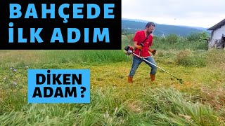 Bahçedeki̇ İlk Adimim Yarida Kaldi Ot Nasil Bi̇çi̇li̇r ? Köye Göç