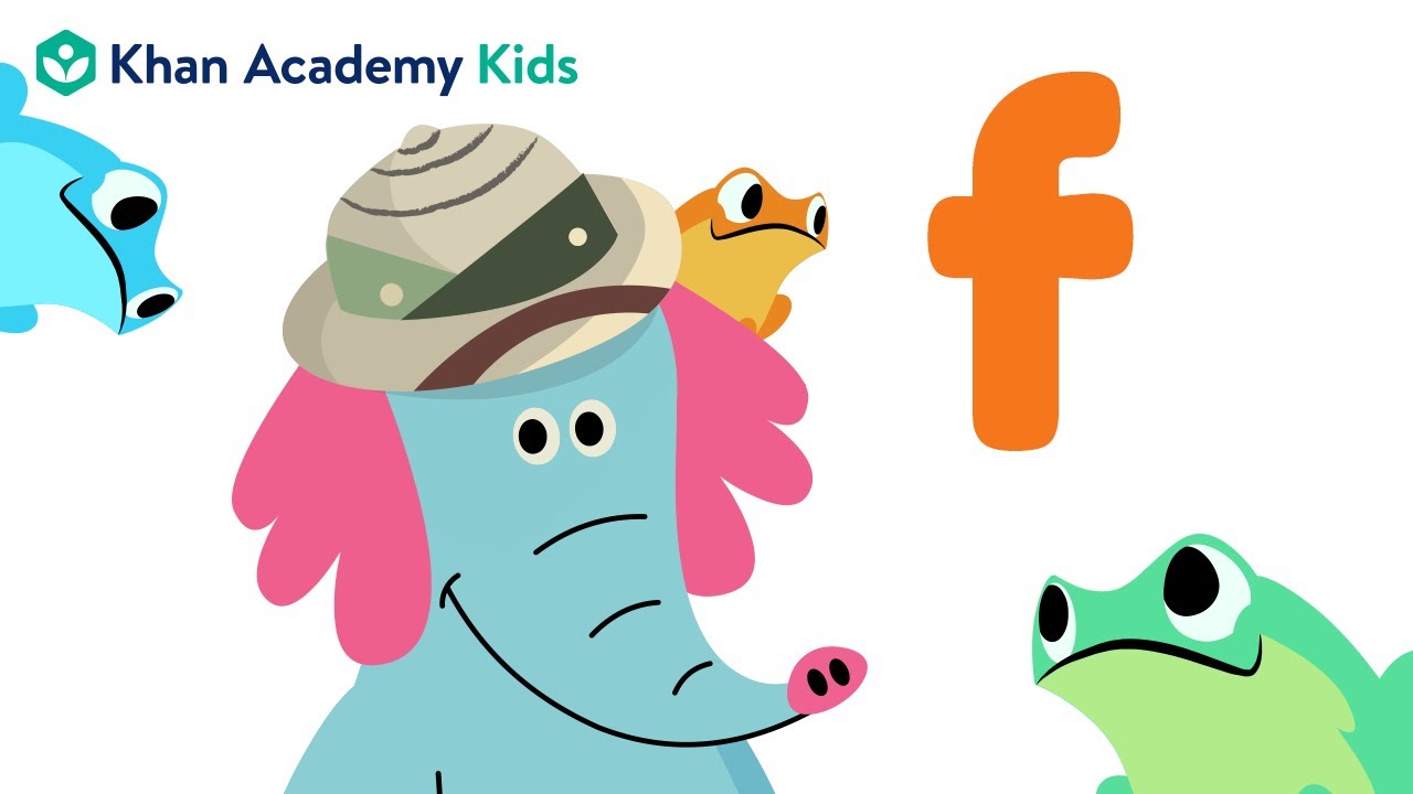 The Letter F | Letters and Letter Sounds | Learn Phonics with Khan Academy Kids