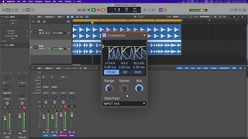How to set up Kilohearts Compactor with a sidechain input: Mac, Logic, AU