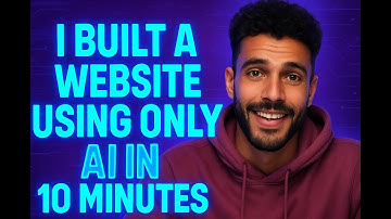 I Built a Website Using Only AI in 10 Minutes