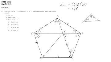 DSE maths core 2018 paper2 #19 geometry polygon