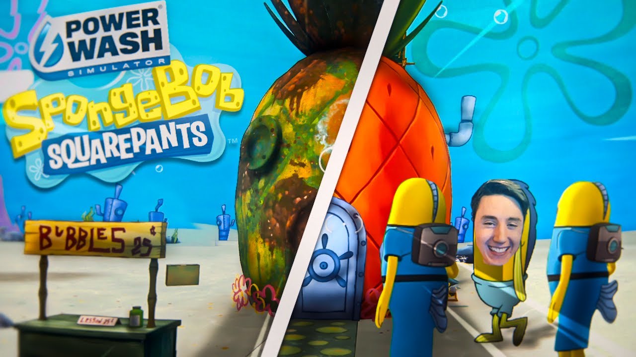 PowerWash Simulator is going to Bikini Bottom for SpongeBob DLC - Polygon