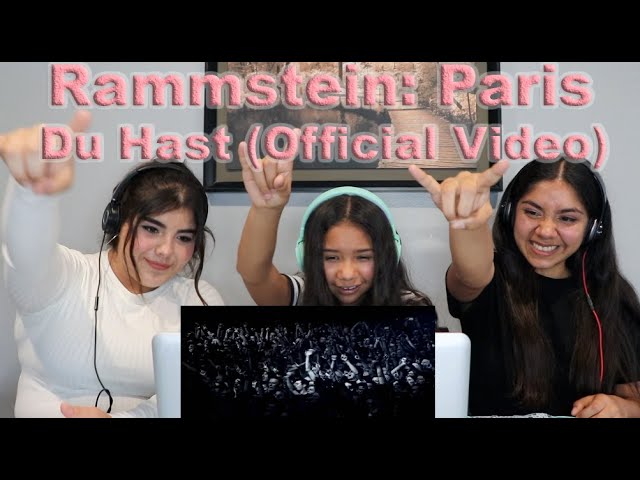 Three Girls React to Rammstein: Paris - Du Hast (Official Video)