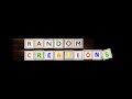 Welcome to randomcreations