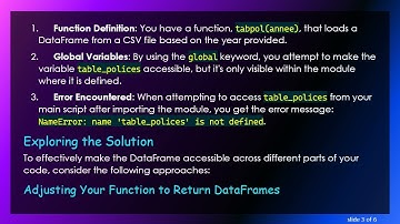 How to Save the Output of a Pandas DataFrame Function to Your Python Workspace