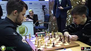 Playing Carlsen's favourite opening against him | Carlsen vs Dubov | World Blitz 2019