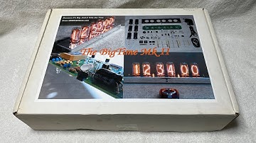 Mr. Nixie IN-18 "Big Time" Nixie Clock Kit Unboxing