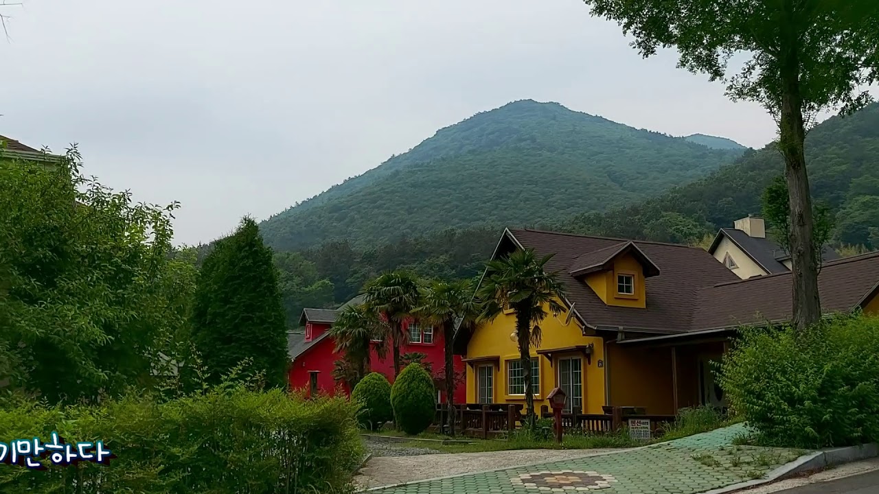 남해 수려한 자연환경 미국마을 가다,     #남해  #미국마을  American Village in Namhae, Korea