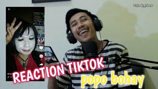 REACTION tiktok popo bohay