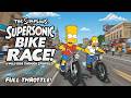 The Simpsons Bart&#39;s Supersonic Bike Race! A Wild Ride Through Springfield