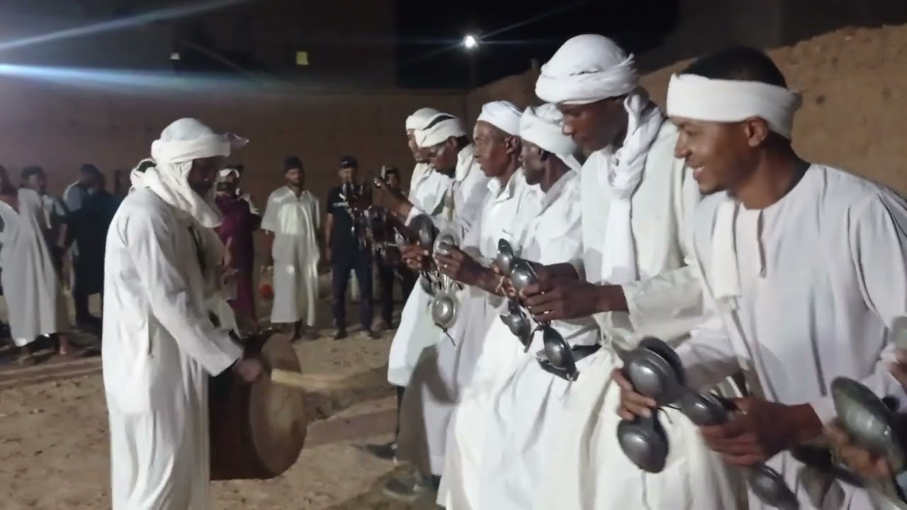 وصلة فلكلورية لفن كناوة من أداء فرقة زاوية البركة زاكورة