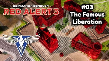 C&C Red Alert 3 - Allied mission 03 - The Famous Liberation - No Commentary