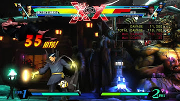 UMvC3 - Spencer SJ Air Throw to Strange FoF Loop