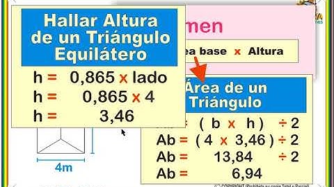 Prisma triangular - Hallar el volumen