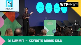 AI Summit - Keynote by Marie Kilg, Deutsche Welle | #MTM25