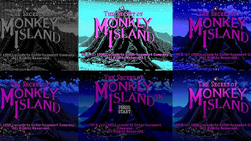Evolution of PC Graphics and Sound as told by The Secret of Monkey Island