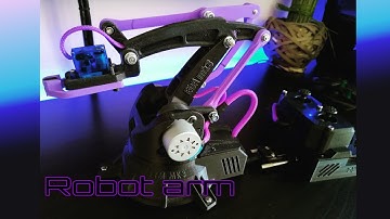Smooth Arduino robot arm with 28BYJ-48 motors and A4988 drivers - EEzybotArm