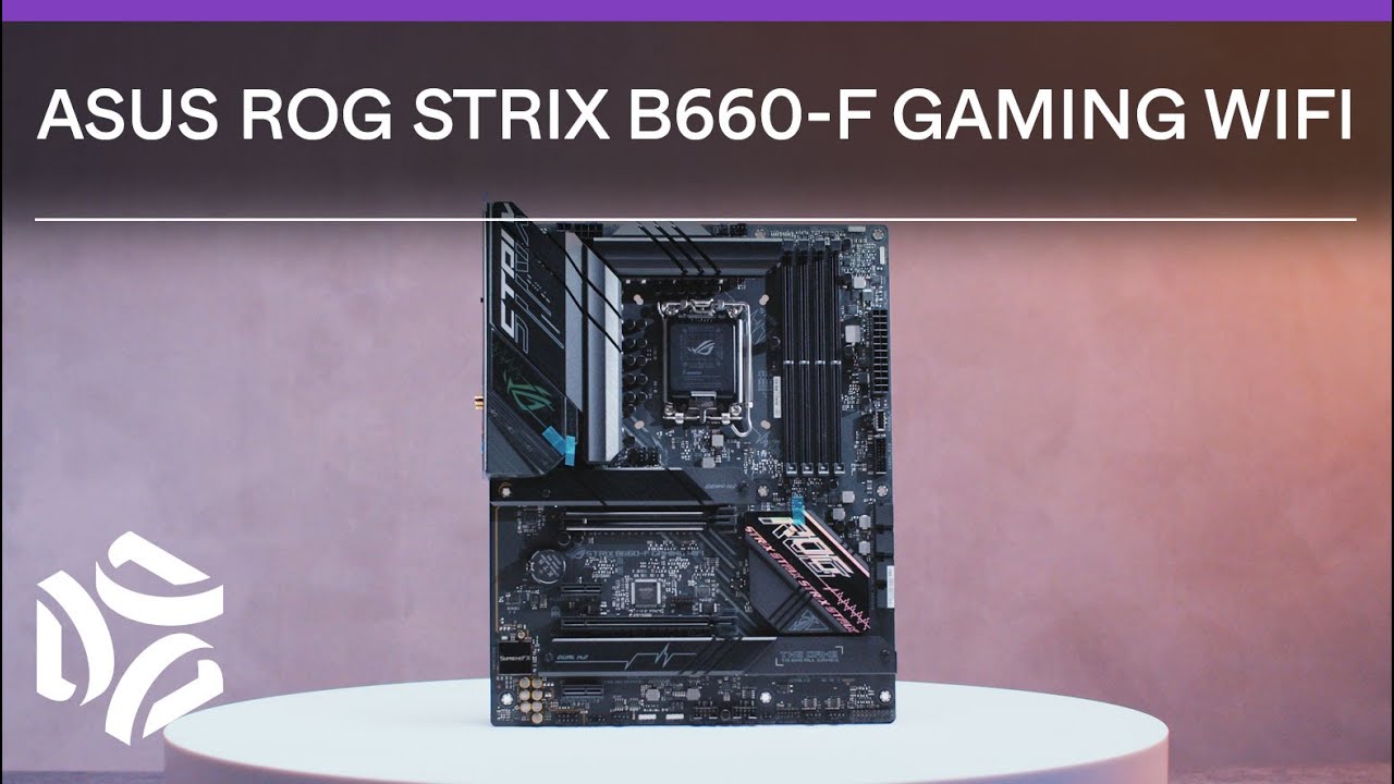 ASUS ROG Strix B660-F Gaming Wi-Fi Unboxing 