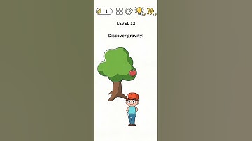 Brain Games: IQ Challenge Level 12 Discover gravity - Gameplay Solution Walkthrough