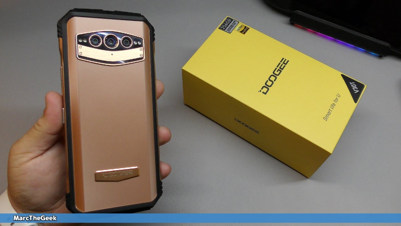 Doogee V30T - Best Looking Rugged Phone w/10,800mAh Battery! - YouTube