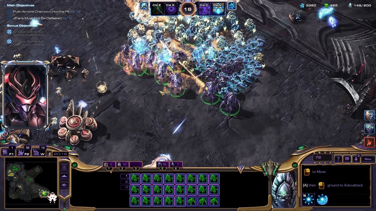 StarCraft 2 Co-op | Vorazun & Karax | Chain of Ascension | Brutal