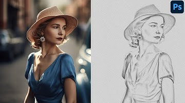 Convert Photo into Pencil Sketch in Photoshop