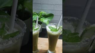 Summer cucumber drink, it's cold and cool Juice, YouTube shorts video